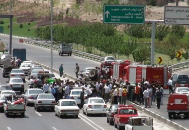 بزرگراه آزادگان صدرنشین تصادفات مرگبار تهران