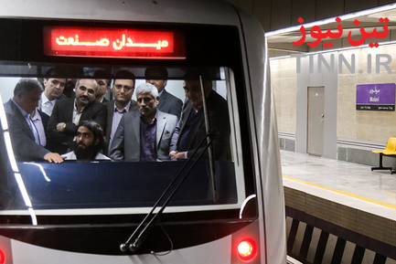 افتتاح ایستگاه متروی مولوی