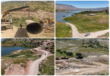 پیشرفت ۶۰ درصدی احداث راه دسترسی روستاهای عرب رودبار شهرستان سیروان