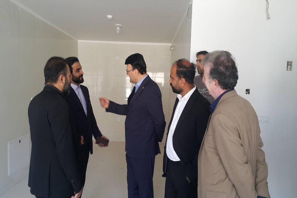 بازدید میدانی از پروژه نهضت ملی مسکن شهرکرد