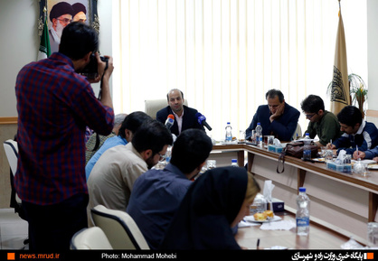 گزارش تصویری: نشست خبری پنجمین نمایشگاه بین المللی حمل‌ونقل ریلی