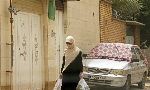 گرد و خاک در آبادان