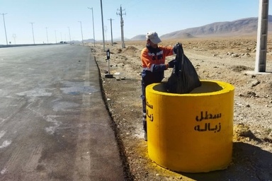 سفری سبزتر در مسیر آزادراه شیراز-اصفهان/  تلاش برای حفظ سیمای بصری طبیعت