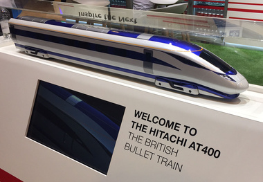 Hitachi unveils AT400 ‘British Bullet Train’ concept