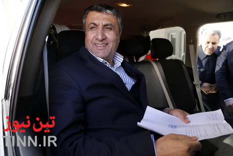 مراسم افتتاح شهرک حمل‌ونقل