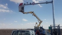نصب 34دوربین نظارت تصویری در جاده‌های کرمانشاه