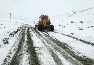 محور سوادکوه و کیاسر برفی است