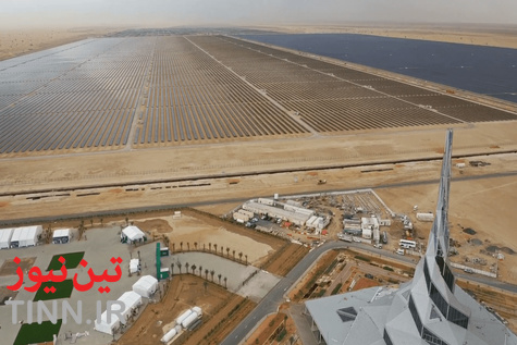 تصاویر حیرت‌انگیز از بزرگ‌ترین پارک انرژی خورشیدی دنیا در دبی 