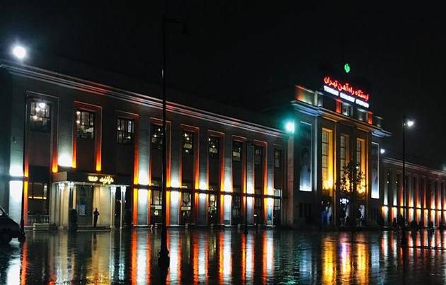 عکس های قدیمی از ایستگاه راه آهن تهران